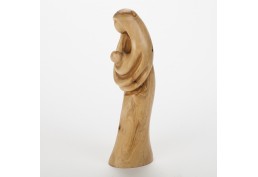 Statuette en bois Vierge à l'enfant (20 cm)