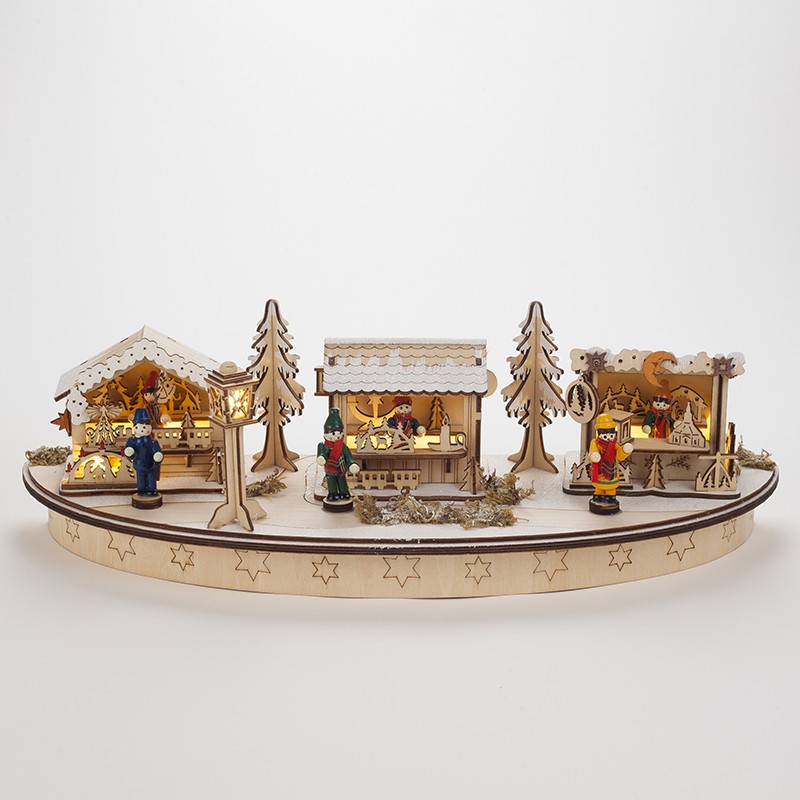 Lampe marché de Noël