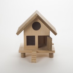 Poulailler en bois (H 20 cm)