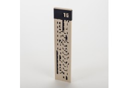 Calendrier perpétuel design en bois