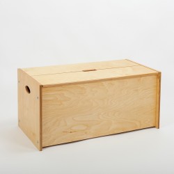 Coffre Armoire bois huilé  78 x 38 x 38 cm