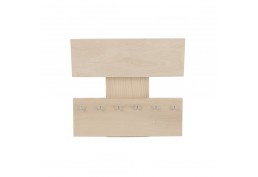 Porte clefs & courrier mural Brut