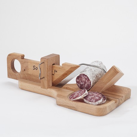 Guillotine à saucisson en bois massif