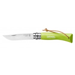 Couteau N°07 Opinel Baroudeur vert pomme