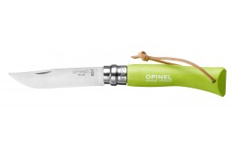 Couteau N°07 Opinel Baroudeur vert pomme