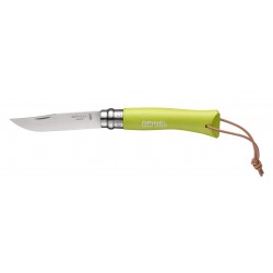 Couteau N°07 Opinel Baroudeur vert pomme