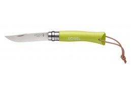 Couteau N°07 Opinel Baroudeur vert pomme