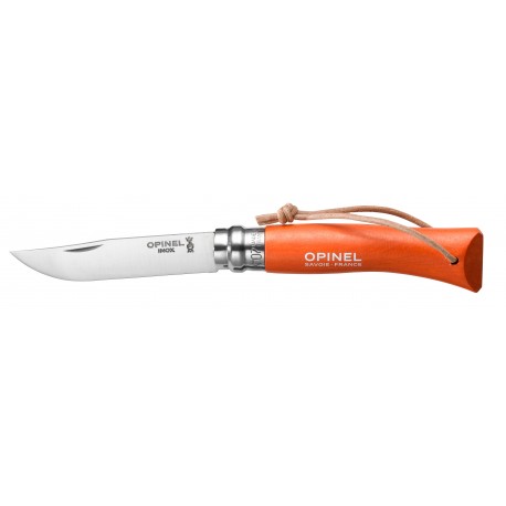 Couteau N°07 Opinel Baroudeur mandarine