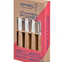 Coffret ESSENTIEL NATUREL 4 couteaux Opinel