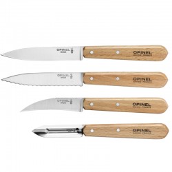 Coffret ESSENTIEL NATUREL 4 couteaux Opinel