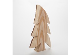 Sapin bois & écorce asymétrique (40 cm)