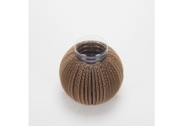 Vase Cache Cache carton boule naturel