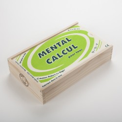 Jeu calcul mental en bois