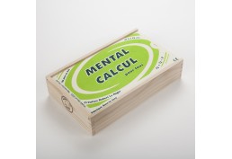 Jeu calcul mental en bois