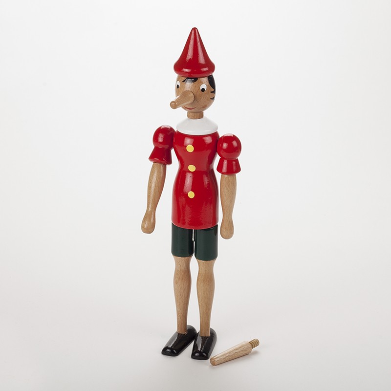 Pinocchio en bois 31 cm