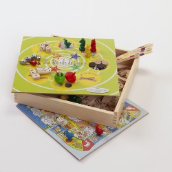 La ronde des jeux / coffret 8 jeux en bois