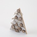 Sapin blanc déco de Noël 35 cm