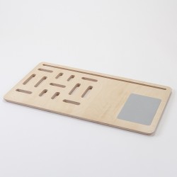 Plateau support en bois pour ordinateur portable