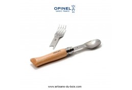 2 inserts (fourchette et cuillère), se fixant facilement sur le manche Opinel numéro 8 (non fournis).